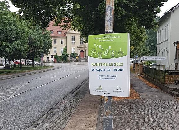 Hauptstraße Südseite, Höhe 'Alte Schmiede'