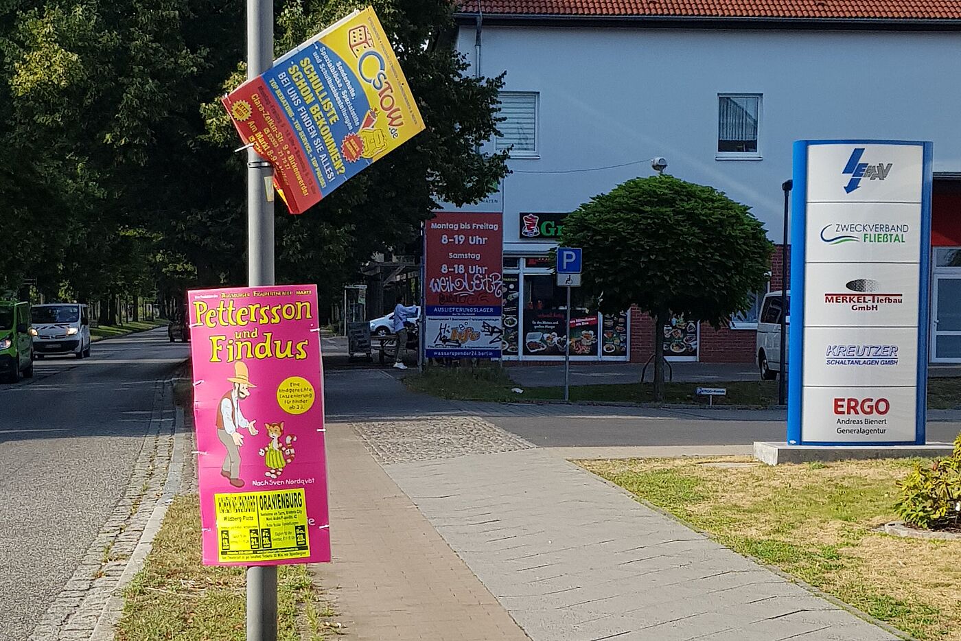 Hauptstraße Ostseite, Höhe EltAV